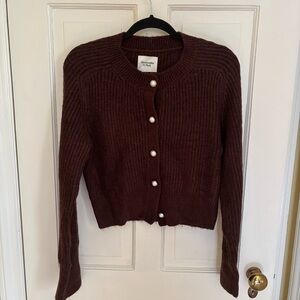 Abercrombie Crew Pearl Cardigan